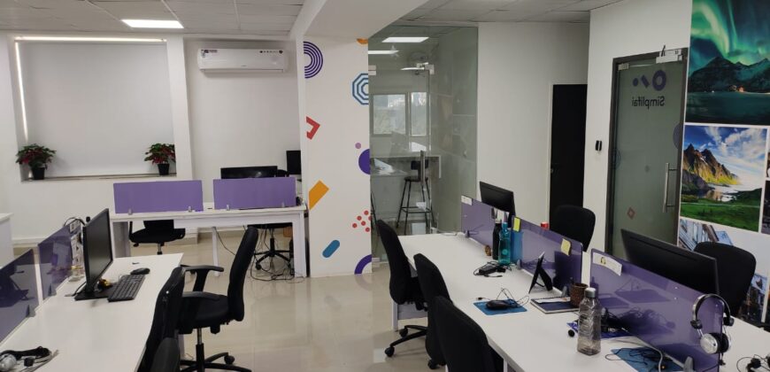 #DC Furnished 3700 Sq ft  Commercial Office At Balewadi Near Sadanand Hotel