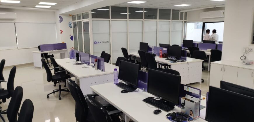 #DC Furnished 3700 Sq ft  Commercial Office At Balewadi Near Sadanand Hotel